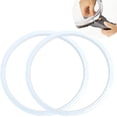 thumbnail image 1 of Silicone Sealing Ring, Replacement Silicone Gasket Offers Longevity And Function, Dishwasher Safe Design For Easy Cleaning, Food Grade Silicone, Compatible With Multiple Models, 2-Pack, 1 of 6
