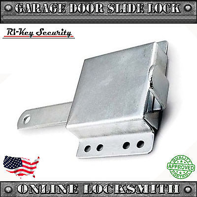 Universal Garage Door Inside Slide Lock Secure For All Residential Garage Doors