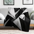 thumbnail image 5 of Geometric Lattice for Women Men Kids Flannel Throw Blankets Soft Fuzzy Lightweight for Home Decor Couch Bed Sofa, 5 of 8