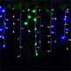 thumbnail image 3 of Cortina de luces LED con forma de carámbano para decoración navideña 2024/2025 para exteriores, caída de 0,4/0,5/0,6 m, luces navideñas para el hogar, Año Nuevo 2025, 3 of 5