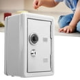 thumbnail image 4 of Metal Money Box, Durable Mini Money Box, Made Of Iron, Beautiful And Generous Solid Cash Box, For Kids Home White, 4 of 8