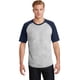 thumbnail image 1 of Camiseta Sport-Tek® de mangas cortas con bloques de colores y manga raglán. T201 deporte-tek T201, 1 of 1