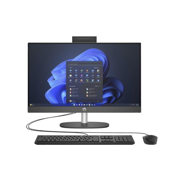 AIO HP 240 g10 core ultra 5 125u 512gb ssd 8gb ddr5 24 fhd negro w11h c27nzlt