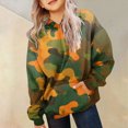thumbnail image 6 of Staki Girl's Hoodie Fleece Sweatshirt Hooded Long Sleeve Pullover Tops Fall Winter Hoodies Outwear for Teen Girls 2-12Y(Orange,3-4 Years), 6 of 6