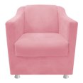 thumbnail image 2 of Set de puff y sillón Tilla B - Rosa claro WEIK Tilla, 2 of 5