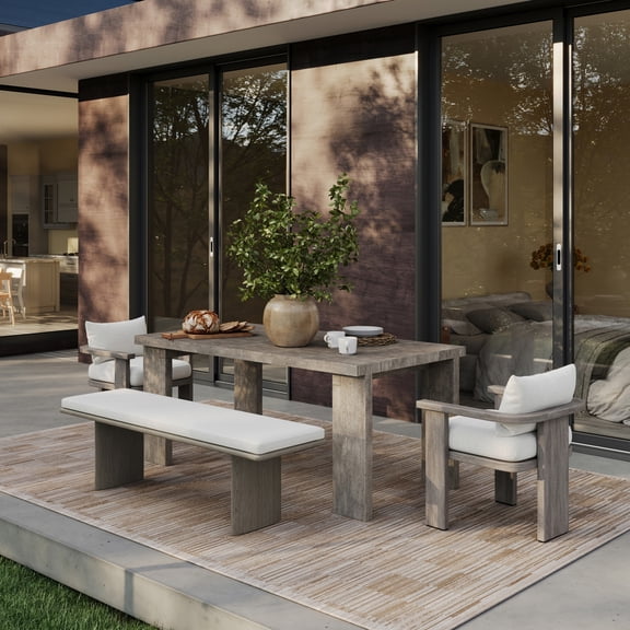 nuLOOM Novirae Modern Woven Striped Washable Rug, 5' x 7' 10", Novirae Brown