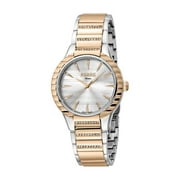 Ferre Milano FM1L114M0101 Womens Diamonds Two-Tone IP Stainless Steel Watch