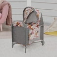 thumbnail image 6 of 509 Crew: Melange Flora - Deluxe Doll Play Yard - Accessory For Dolls Up To 18", Matching Bag, Wheeled Crib, Removable Canopy, Foldable, Toy Kids 3+, 6 of 6