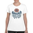 thumbnail image 2 of Mountain Blossom Harmony Women's T-shirt, 2 of 3