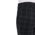 thumbnail image 4 of Dalia Ladies Size Small, Pull-On Ponte Pant-Built-in Tummy Control, Black Plaid, 4 of 5