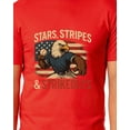 thumbnail image 4 of Men's 4th of July MVP Fireworks Independence Day Patriotic Funny T-Shirt For Adults, 4 of 5