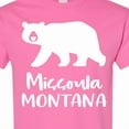 thumbnail image 4 of Inktastic Missoula, Montana White Bear Silhouette T-Shirt, 4 of 5