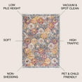 thumbnail image 2 of JONATHAN Y MODERN PERSIAN 8 x 10 Area Rug, Boho Vintage Trellis - Ivory/Navy/Multi, MDP205C-8, 2 of 2