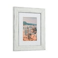 thumbnail image 4 of Craig Frames 11x17 inch Rustic Barnwood White Picture Frame Matted for an 8x12 Photo, 4 of 5