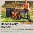 thumbnail image 5 of SuperHandy Leaf Vacuum & Wood Chipper - 7 HP 209CC Gas Engine, 10:1 Mulch Ratio, 6 Bushel Bag Capacity, Castor Wheels, Dual Function: Walk-Behind Leaf Vacuum Mulcher & Wood Chipper, 5 of 7