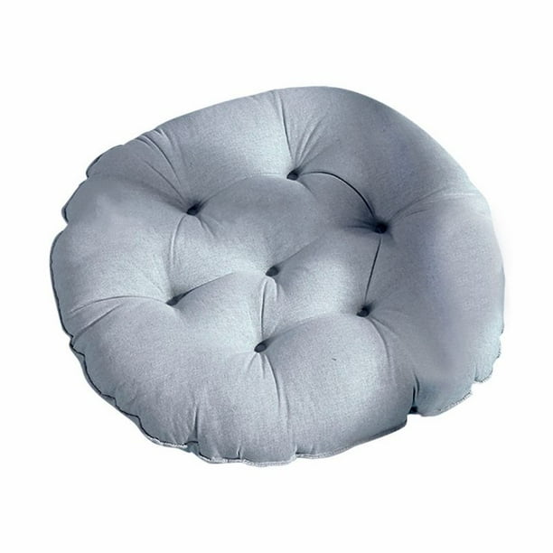 Wisremt Solid Floor Pillow Futon Patio Seat Cushion Reversible Chair With Ties Tatami Pad Washable Window Bench Cushions Com Wisremt Solid Floor Pillow Futon Patio, 18 Inch Round Chair Cushions With Ties