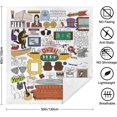 thumbnail image 5 of Friends Blanket TV Show Fleece Throw Blanket,Soft Warmer Flannel Blanket,Double-Layer Printed Blanket for Couch,Bedding,Sofa,Living Room and Camping All Season 60"X50", 5 of 6