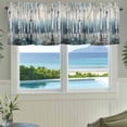 thumbnail image 3 of Impressionist Style Valances for Windows Spring Tree Oil Painting Rod Pocket Curtain Valance Window Treatment Short Curtains for Kitchen Living Room, 60"x14", 3 of 9