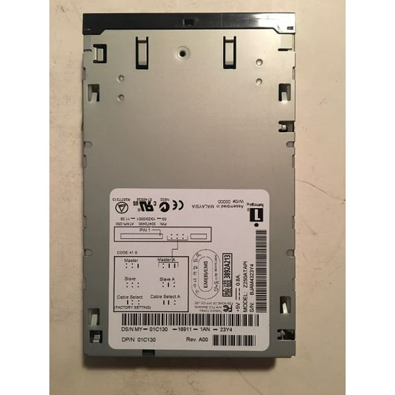 Zip drive internal, p/n 30472401 30472400 30167701 04195d00 atapi-250, dp/n 09j418 01c130, black or beige
