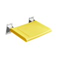thumbnail image 2 of Asiento de ducha plegable montado en la pared, taburete de ducha, banco de ducha de baño resistente para ducha interior, espacio de ducha pequeño para Amarillo, 2 of 8