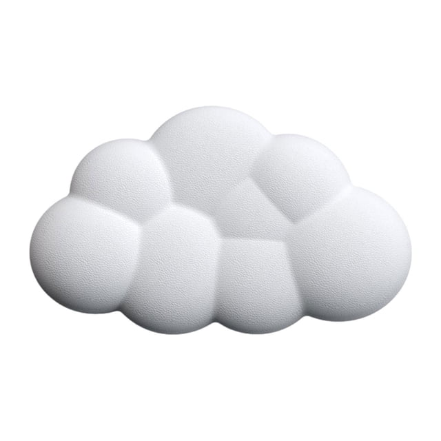 Almohadilla Ergonómica Antideslizante, Reposamu?ecas Duradero Para Juegos, Portátil, Hogar, Blanco Sunnimix Soporte de la muñeca