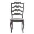 thumbnail image 2 of Weston Home Farmhouse Dining Chair with French Ladder Back (Set of 2), 2 of 6