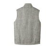 thumbnail image 4 of Port Authority Male Mock Neck Vest F236 Grey Heather X-Large, 4 of 4