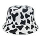 thumbnail image 2 of Sombrero de cubo con estampado de dibujos animados de verano, bonitos sombreros de pescador para mujeres y hombres, gorras de pesca reversibles de dos lados, 2 of 2