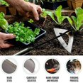 thumbnail image 4 of Peggybuy Steel Weeding Shovel Farm Tool Handheld Hollow Hoe Agriculture Rake Tool, 4 of 6