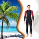 thumbnail image 3 of DivaSail Wetsuits Buceo Traje de buceo Hombre y traje de mujer One Piece Sunprotection Mono para bucear Snorkeling Surfing Natación Negro / Rojo 【XXL】 Inevent OD003282-08, 3 of 7