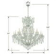 thumbnail image 7 of 4424-GD-CL-MWP-Crystorama Lighting-Maria Theresa - Twenty Four Light Chandelier in Classic Style - 46 Inches Wide by 48 Inches High-Hand Cut Crystal, 7 of 7