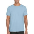 thumbnail image 1 of Gildan Mens Softstyle T-Shirt, L, Light Blue, 1 of 2