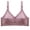 #0427-Pink, variant on Women's Wirefree Demi Cup Contour Bra, Breathable Floral Embroidered Trim Elastic Fit, Moisture Wicking Everyday Underwear, Versatile Basic for Relaxed Lifestyle Gift