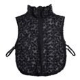 thumbnail image 2 of Women's Lace Flower Blouse With Delicate Floral Detachable Of Clothes Laye Women Dickey Colla Sweater Back Dickey Women round Colla Shirts for Women Half Pan Colla Shirt for Women Necklace Shirt Women, 2 of 7