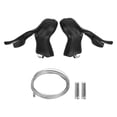 thumbnail image 3 of Bike Shifter Brake Levers, High Strength Comfortable Ergonomic Non Slip Lightweight Brake Shifter Combo  For Road Bike, 3 of 8