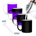 thumbnail image 4 of 3drose, Color Electric Violet, 11oz Magic Transforming Mug, 4 of 7