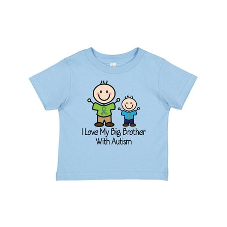 

Inktastic Autism I Love My Big Brother Awareness Gift Baby Boy T-Shirt