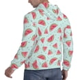 thumbnail image 6 of Sikiie Watermelon Men's Hoodie, Essentials Hoodie, Sweatshirt, Pullover Hooded Sweatshirt for Men-X-Large, 6 of 7