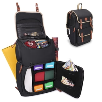 enhance mtg backpack playing card case Designer Edition Compact Bag Compatible with Magic the Gathering, Lorcana & more and other accessories you may need for tournaments and game nights at your local store. Enhance Card Storage Backpack -