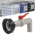 Outlet Tap IBC Tank Adapter Ball Outlet Valves Hose Connection Adapter