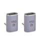 thumbnail image 3 of Adaptador Tipo C ANGGREK 90 Grados 2 Uds Macho A Hembra 40 Gbps, 3 of 8