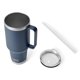 thumbnail image 5 of Vaso YETI Rambler de 1,25 L con asa y tapa con pajita, color azul marino, 5 of 6
