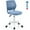 Blue, variant on Giantex Kids Desk Chair, Adjustable Swivel Chair for Children, Armless Mesh Task Student Study Chair w/Lumbar Support & Adjustable Height, Rolling Computer Chair, Rose