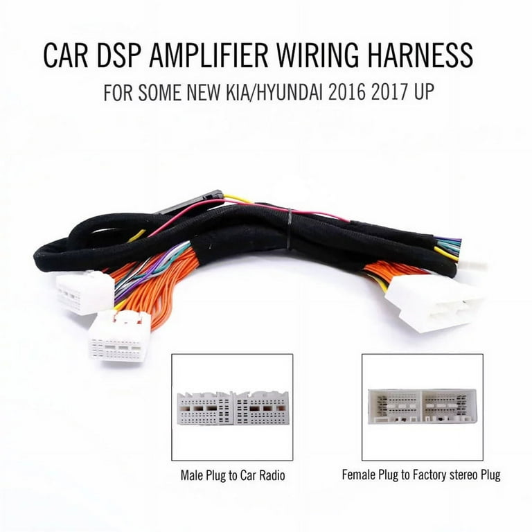 2-Channel Line Output Converter For Hyundai & Kia 2017-2023 – Add A Subwoofer Or Amp With This Harness Adapter