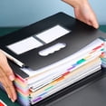 thumbnail image 6 of A4 Document Organizers 13/25 Pockets Filing Box File Folder Paper Storage Bag Accordions Bag for Student Teacher, 6 of 18