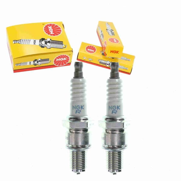 2 pc NGK 4015 Standard Spark Plugs for Ignition Wire Secondary