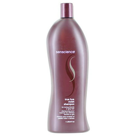 SENSCIENCE by Senscience TRUE HUE VIOLET SHAMPOO (TONING BLONDE/GREY HAIR) 33.8 (Best Violet Toning Shampoo)