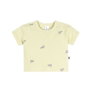 Modern Moment by Gerber Baby Boy Organic Short Sleeve Top, Sizes 0/3 Months - 24 Months