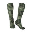 thumbnail image 4 of Balery Jungle Green Camo Usa Flag Fun Novelty Socks Men'S Women'S Crew Socks Funny Crazy Novelty Socks Quirky And Cool Socks, 4 of 9
