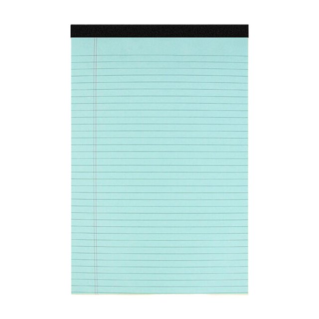 Décorations de Rentrée Scolaire Blocs-Notes Bleus Lignés Extra Larges Carnet 356x210mm Papier Mémo Déchirable Carnet d'Impression Bloc-Notes Papier Toilette 50 Grille Étroite Papier Mémo Multicolore